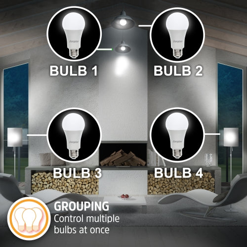 Smart Wi-Fi White + Multi-Color LED Light Bulb