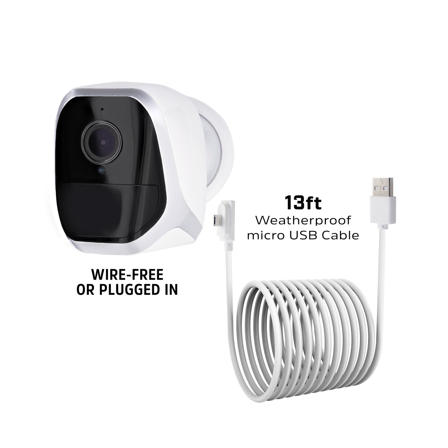 Smart Wifi 1080p HD Indoor/Outdoor Battery Video Camera