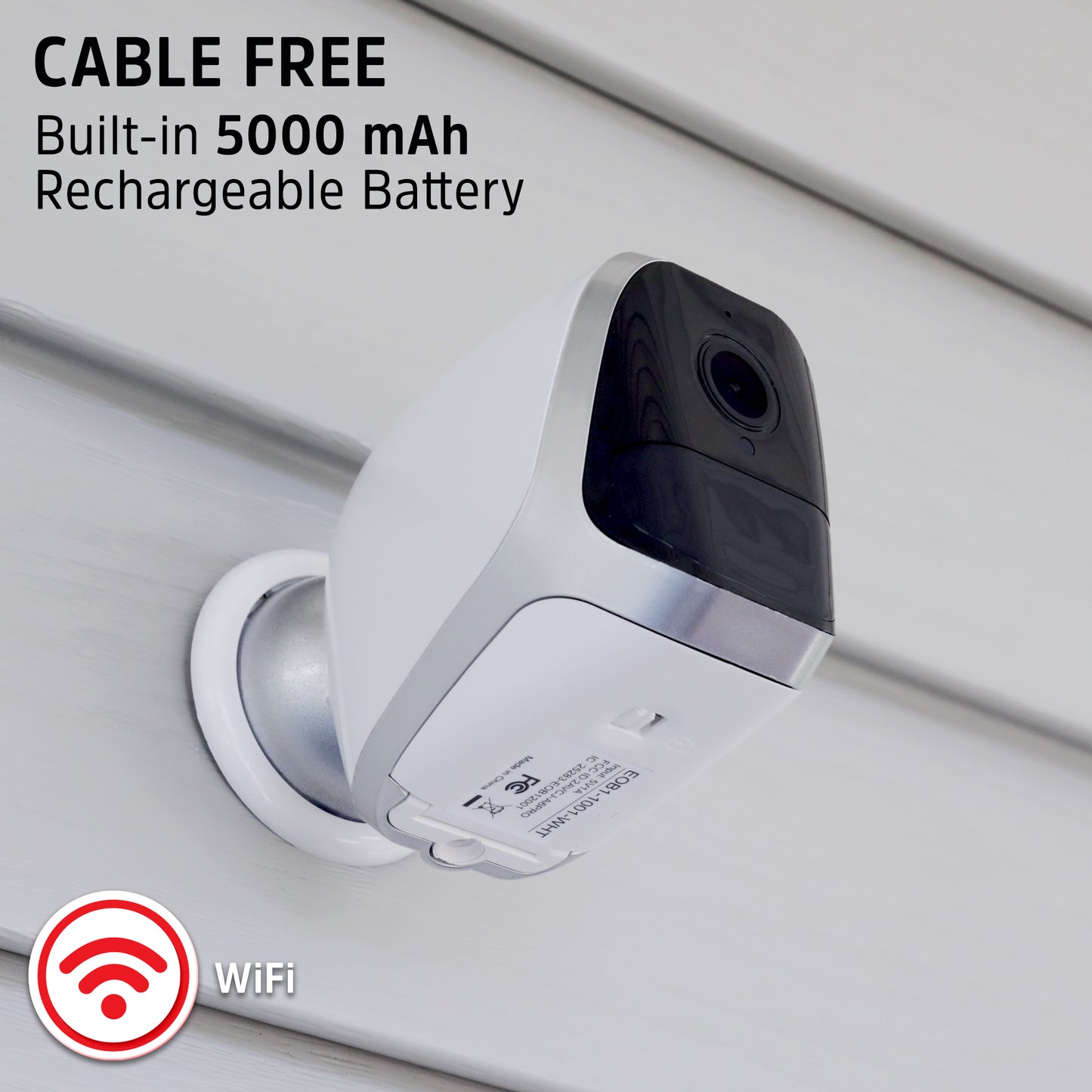 Smart Wifi 1080p HD Indoor/Outdoor Battery Video Camera