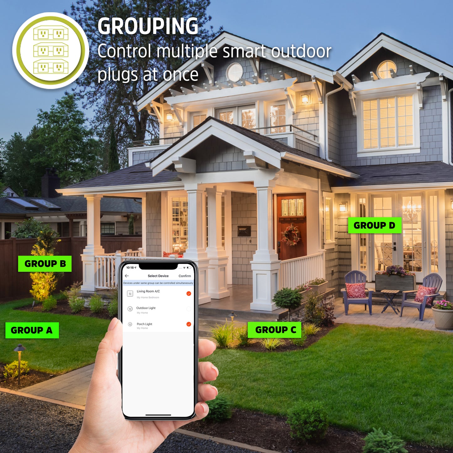 Smart Outdoor Remote Access 2 Plug