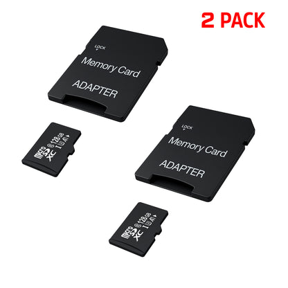 2 Pack Digital Film microSDXC Memory Card with Full Size Adapter - 128GB