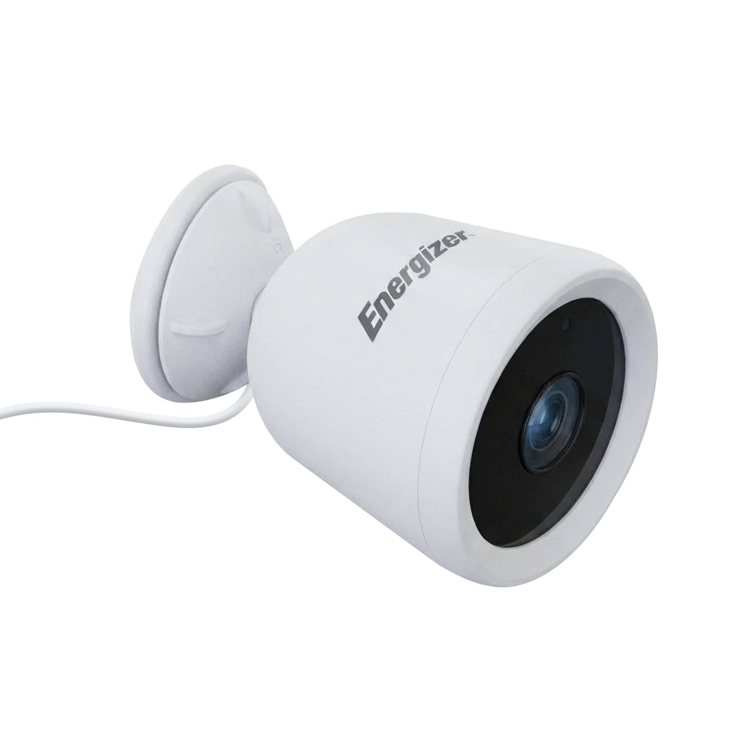 Energizer - Smart 2K WiFi Outdoor Camera – Weather Resistant with Two-Way Audio - White