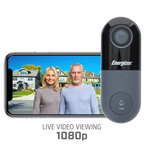 Smart 1080p Security Wired Video Doorbell & Chime