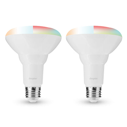 Smart Multicolor and Multi-White BR30 LED Light Bulb