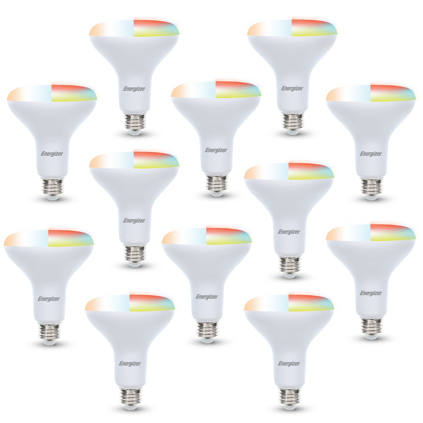 Smart Multicolor and Multi-White BR30 LED Light Bulb