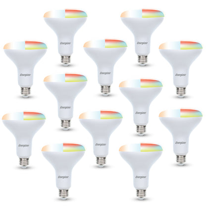 Smart Multicolor and Multi-White BR30 LED Light Bulb