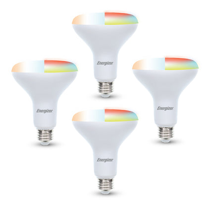 Smart Multicolor and Multi-White BR30 LED Light Bulb