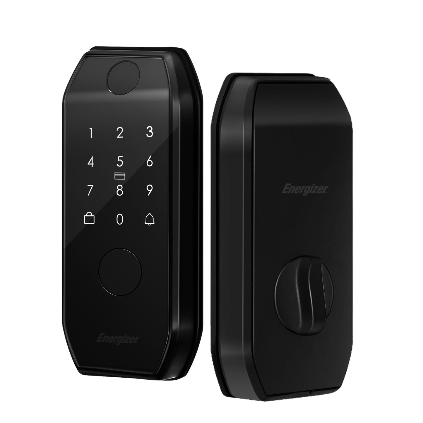 Smart 5 in 1 Deadbolt Door Lock, Fingerprint, Code, Mobile App, Key Fob