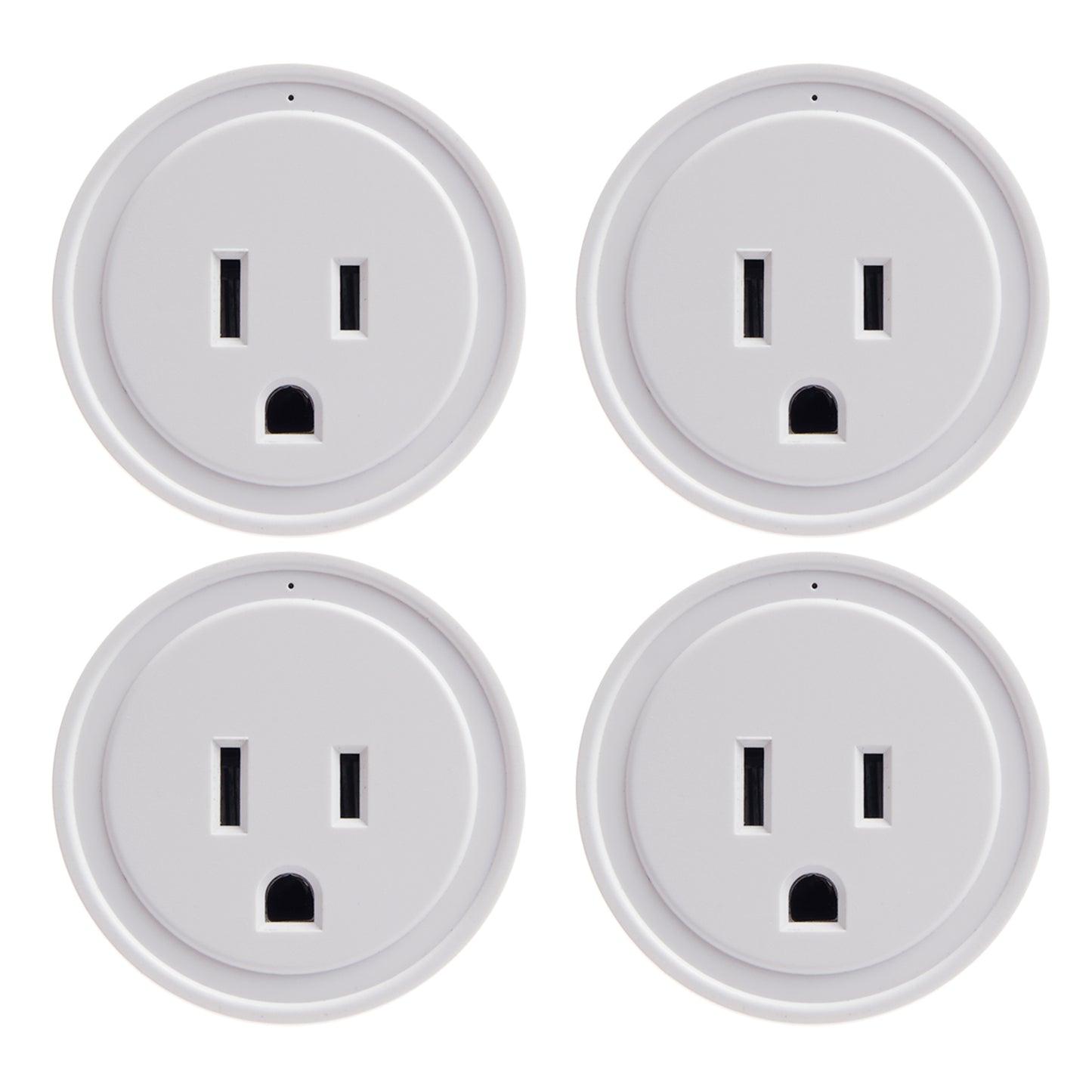 Smart Wi-Fi 15 Amp Wall Outlet Plug, Voice Control, Remote Access, Mobile App