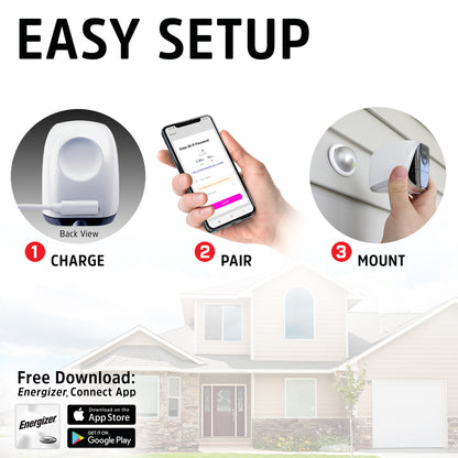Smart Wifi 1080p HD Indoor/Outdoor Battery Video Camera