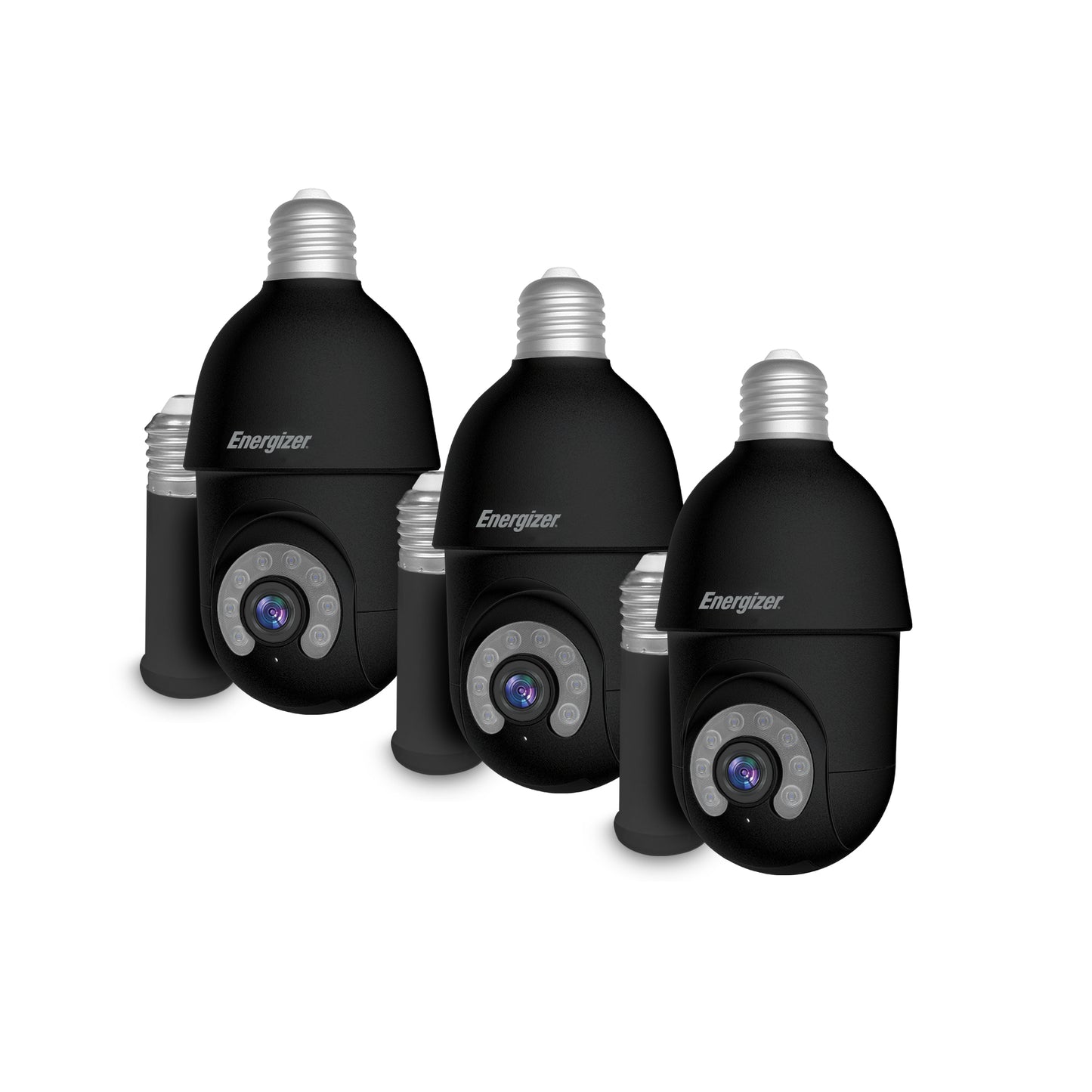 Smart 5GHz 2K Indoor/Outdoor Socket P/T Security Camera with LED Spotlight