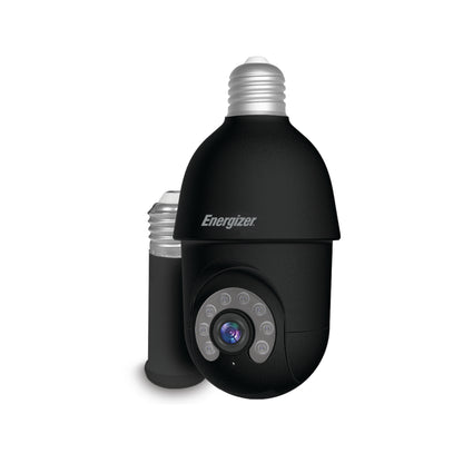 Smart 5GHz 2K Indoor/Outdoor Socket P/T Security Camera with LED Spotlight