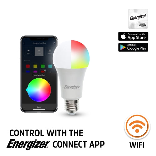 Smart LED White & Multi-Color LED Light Bulbs with Voice Control and Remote Access