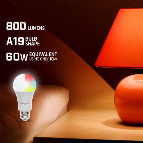 Smart LED White & Multi-Color LED Light Bulbs with Voice Control and Remote Access