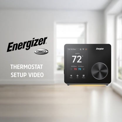 Smart 3.5” LCD Touchscreen Display 5GHz WiFi Programmable Thermostat