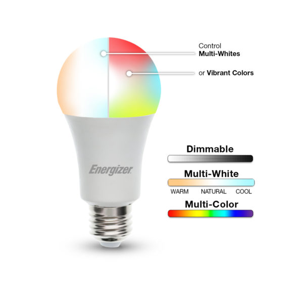 Smart LED Bulb Multi-White & Multi-Color