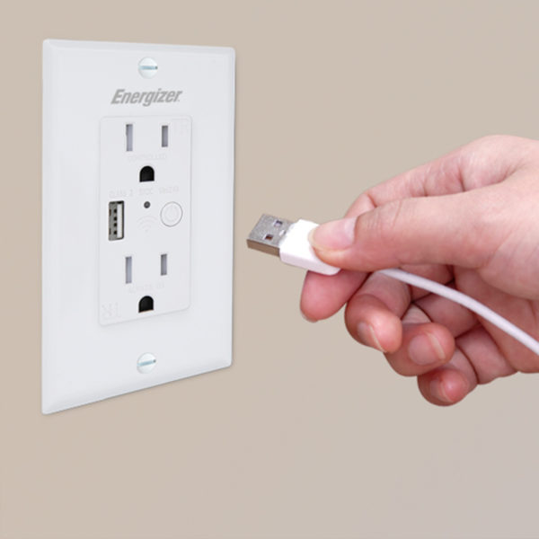 Smart In-Wall Outlet