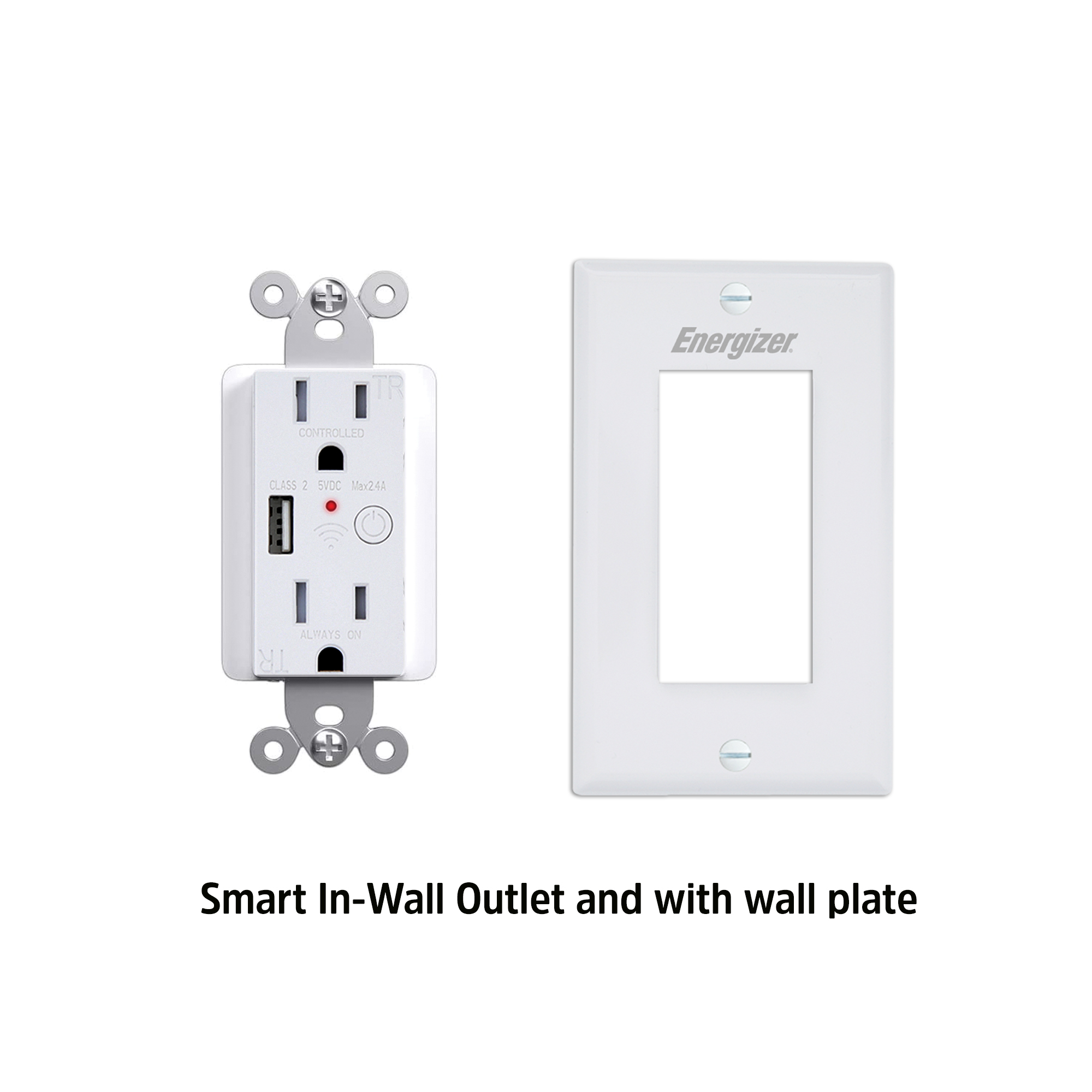 Smart Wifi Outdoor 2 AC Power Plug - Energizer